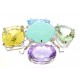 color stone brooch